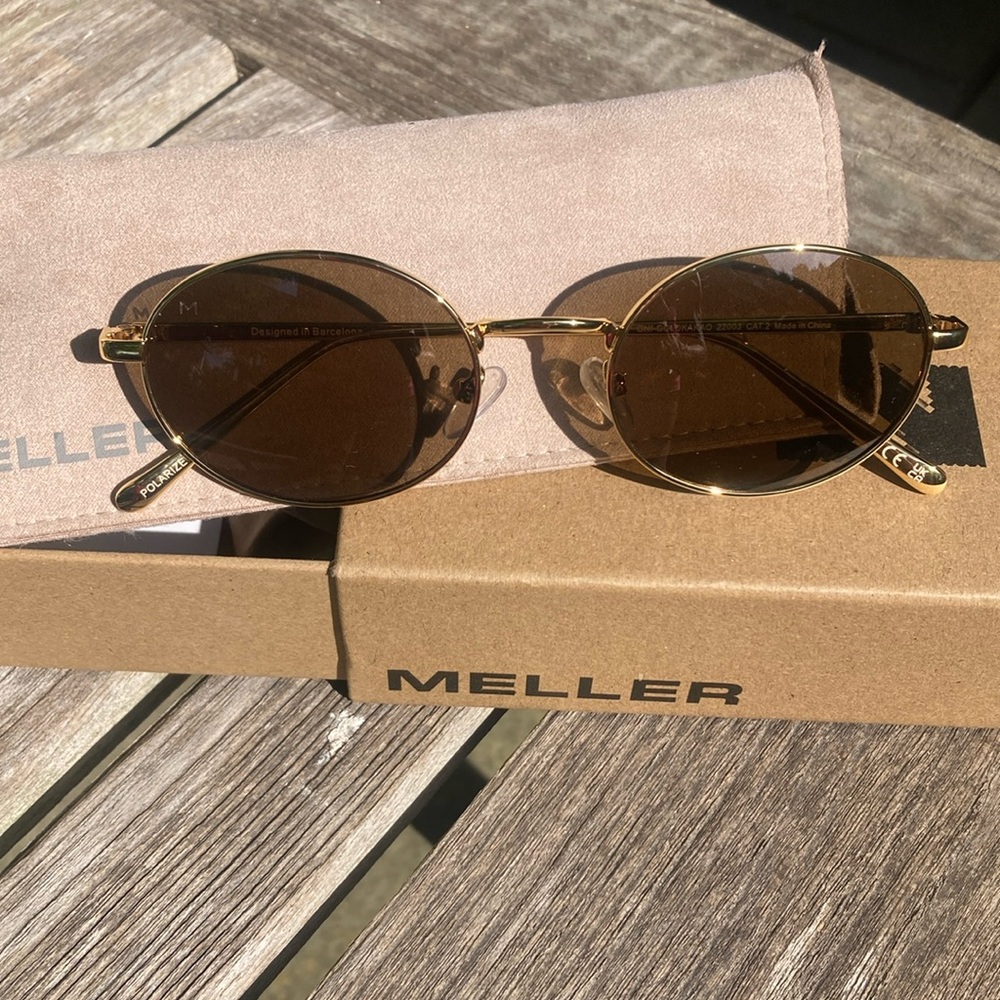 Meller Oni-Goldkakao sunglasses